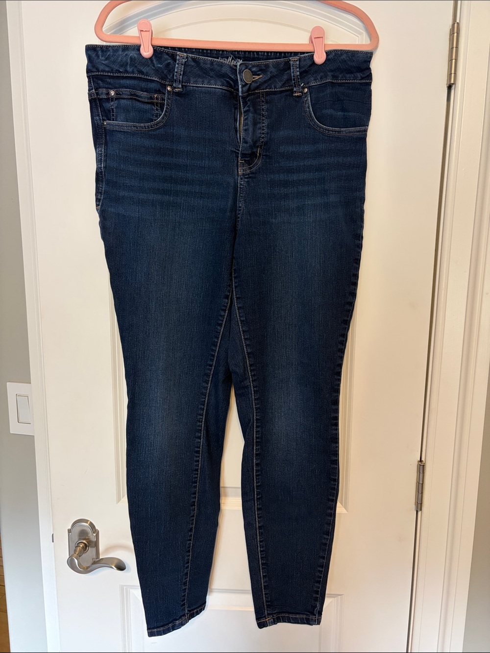 Maurices Dark Blue Skinny Jeans